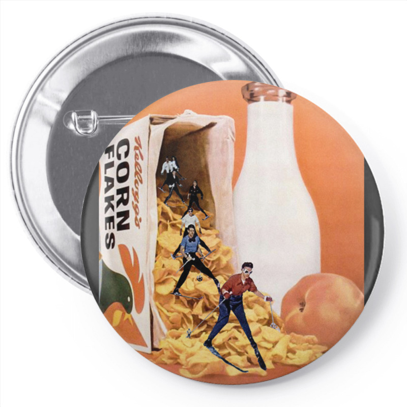 Frosted Slopes Pin-back Button | Artistshot