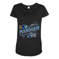 Mandarin Goby Reef Saltwater Ocean Aquarium Fish Lovers Maternity Scoop Neck T-shirt | Artistshot