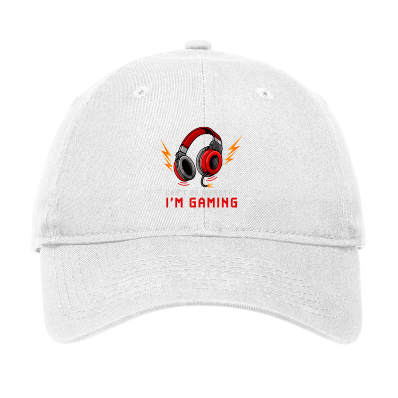 Can T Be Infected I M Gaming  Gamer Video Games Online Pullover Adjustable Cap | Artistshot