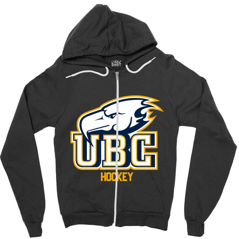 Ubc Thunderbirds Hockey Zipper Hoodie | Artistshot