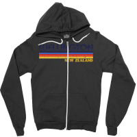 Wellington, New Zealand   Retro Vintage City Shirt T Shirt Zipper Hoodie | Artistshot