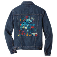 Don't Mess With Mamasaurus Men Denim Jacket | Artistshot