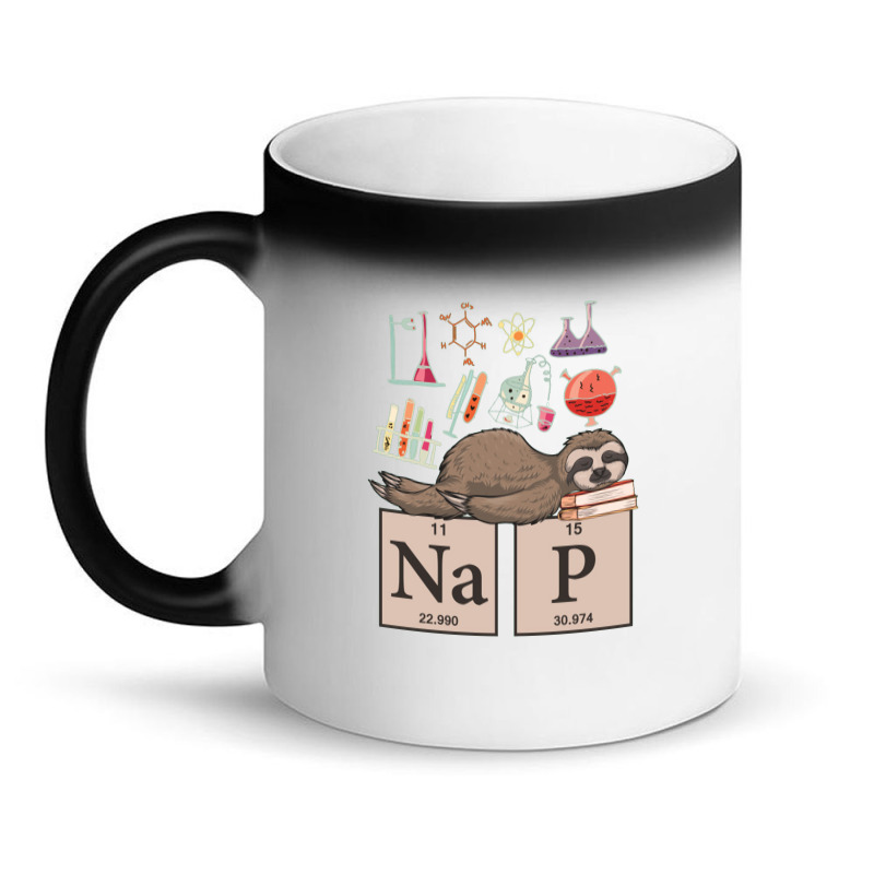 Funny Chemistry Sloth Art Gift Magic Mug | Artistshot