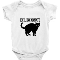 Evil Incarnate Black Cat Baby Bodysuit | Artistshot