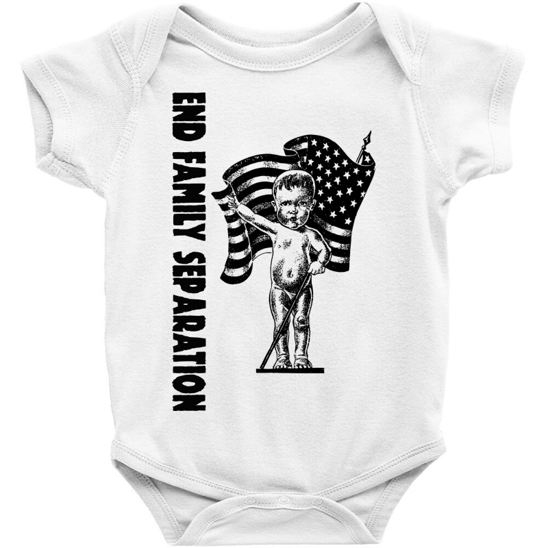 End Family Separation Baby Bodysuit by EGYBOY | Artistshot