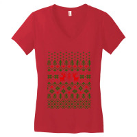 Love Enjoy Christmas Women's V-neck T-shirt | Artistshot