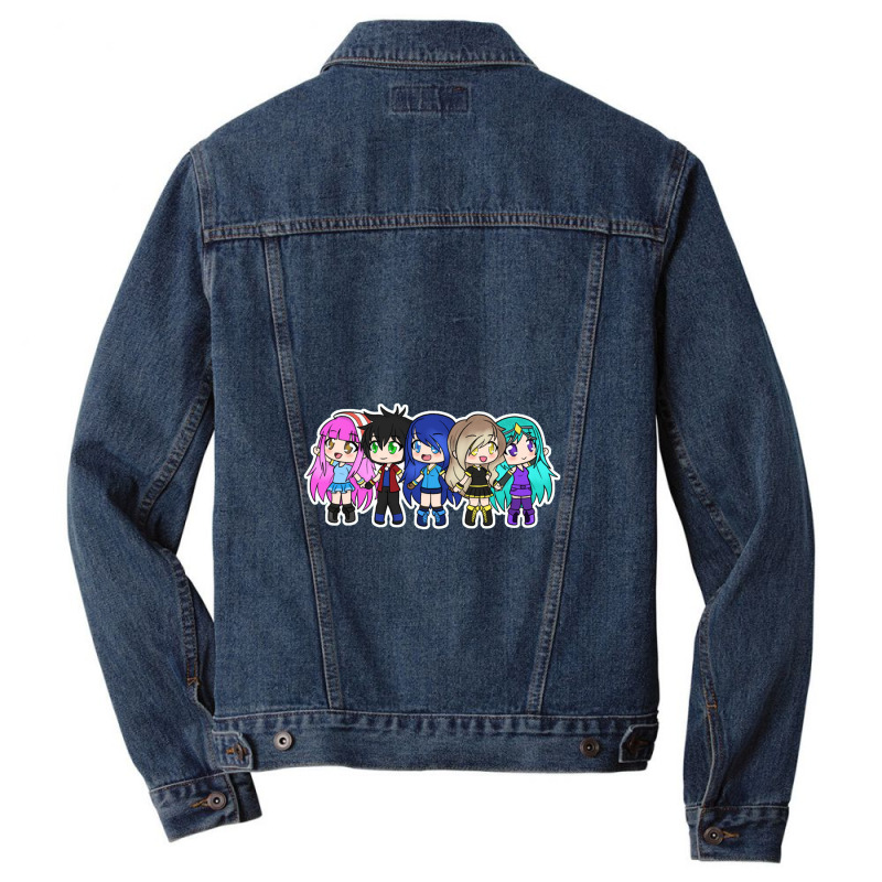 Gacha Krew Family Men Denim Jacket | Artistshot