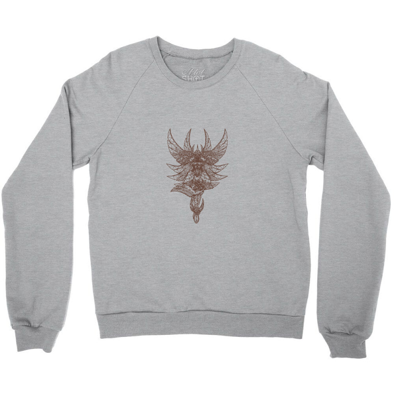 Geometric Angel Crewneck Sweatshirt | Artistshot