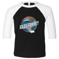 Geostorm Toddler 3/4 Sleeve Tee | Artistshot