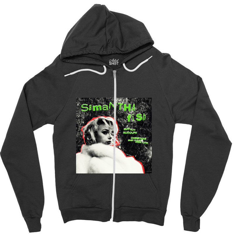 Samantha Fish Poster Zipper Hoodie | Artistshot