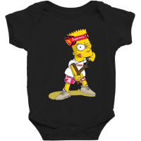 The Simpson Bart Baby Bodysuit | Artistshot