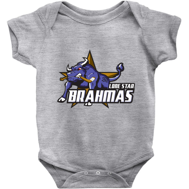 Lone Star Brahmas Baby Bodysuit by driptip | Artistshot