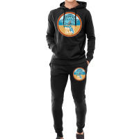 Marco Island Beach Florida Fl Ocean Wave Shark Fin Vacation Pullover H Hoodie & Jogger Set | Artistshot