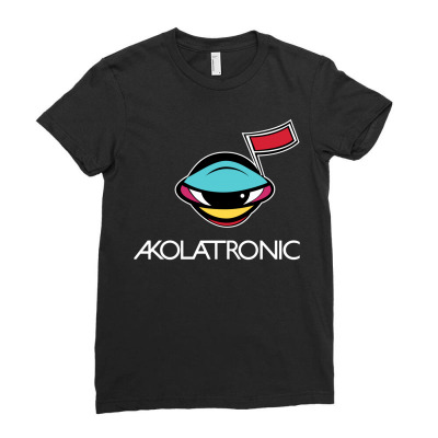 Akolatronics Power Ladies Fitted T-shirt Designed By Silicaexil