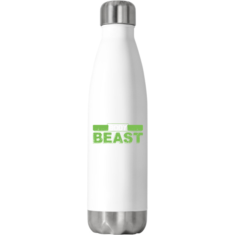 Body Beast Stainless Steel Water Bottle | Artistshot