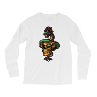 Quetzalcoatl Skull Aztec Feathered Serpent Mayan Inca T Shirt Long Sleeve Shirts | Artistshot