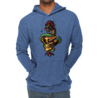 Quetzalcoatl Skull Aztec Feathered Serpent Mayan Inca T Shirt Lightweight Hoodie | Artistshot