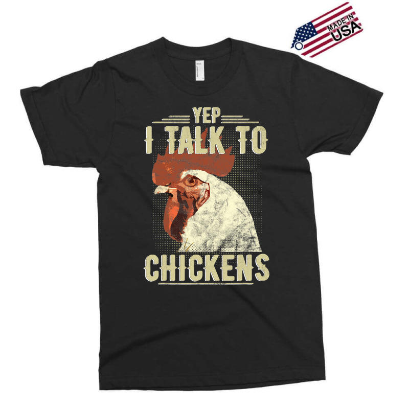 Yep Im Talk Chickens Funny Chicken Animal Distressed Style 13 Exclusive T-shirt | Artistshot