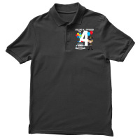 Calling All Officers Police Car 4th Birthday Boy 4 Year Old T Shirt Men's Polo Shirt | Artistshot