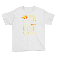 I'm Not Procrastinating I'm Doing Side Quests Funny Dragon T Shirt Youth Tee | Artistshot