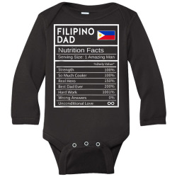 Mens Filipino Dad Nutrition Facts National Pride Gift For Dad T