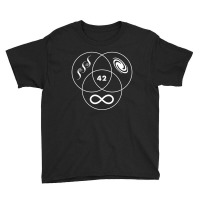 Hitchhikers Guide To The Galaxy 42 Lightweight Youth Tee | Artistshot