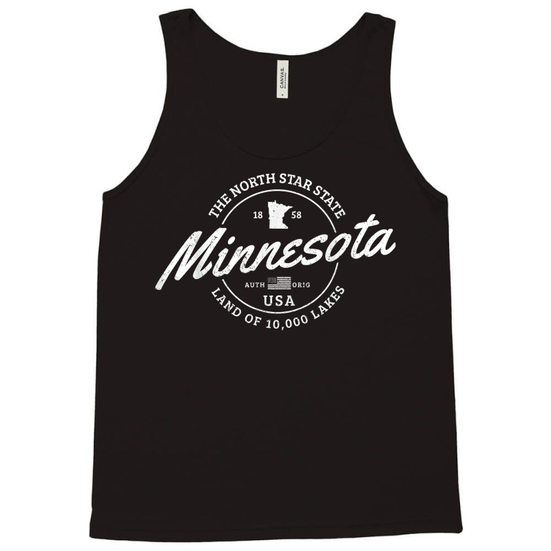 Minnesota North Star State Souvenir 10000 Lakes Gift T Shirt Tank Top | Artistshot