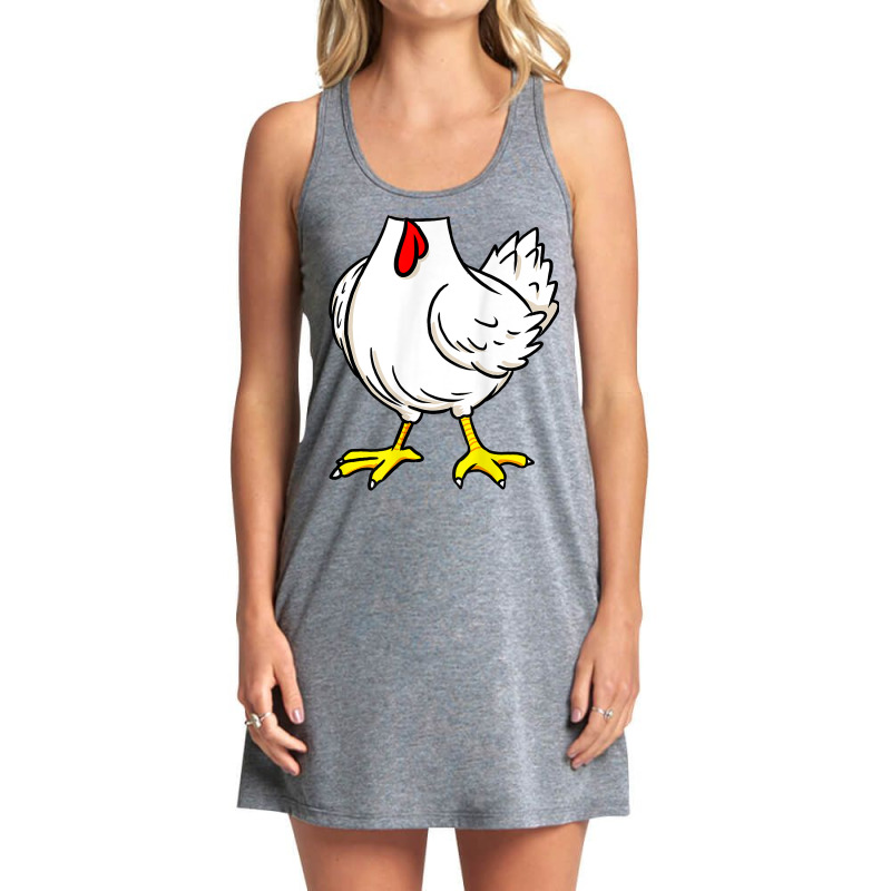 Chicken Funny Farm Animal, Farming Halloween Costume T Shirt Tank Dress by sugruewxrivestsxe | Artistshot