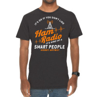 Amateur Radio Smart People Hobby Anyway Ham Radio T Shirt Vintage T-shirt | Artistshot