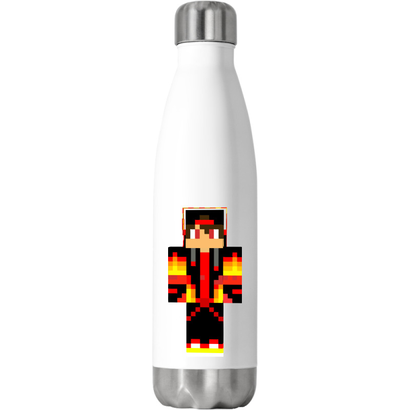 Minecraft Stainless Steel Water Bottle. By Artistshot