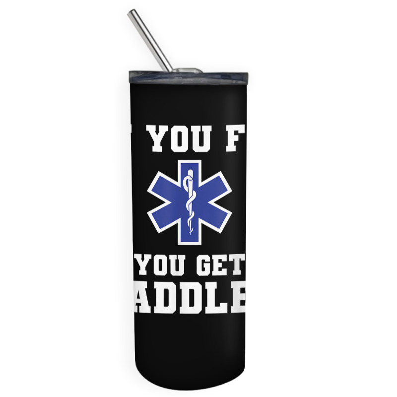 If You Get Fib You Get Paddled Paramedic Emt Ems Paramedics T Shirt ...