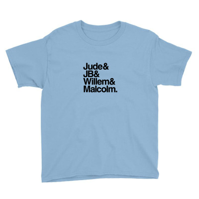 Jude Jb Willem Malcolm Merch Youth Tee Designed By Arum