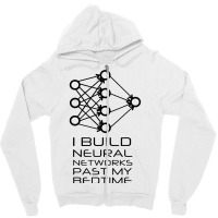 Data Science Machine Learning Neural Network T Shirt Zipper Hoodie | Artistshot