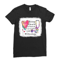 Tie Dye Stethoscope Oncology Nurse Scrub Nursing Student Ladies Fitted T-shirt | Artistshot