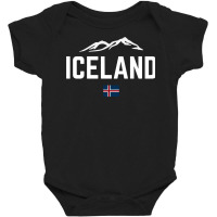 Iceland Flag Vintage  Men Women Kids  Iceland Sweatshirt Baby Bodysuit | Artistshot