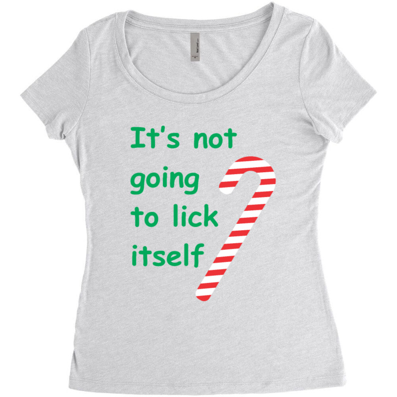 It's Not Going To Lick Itself Women's Triblend Scoop T-shirt by thebestisback | Artistshot