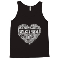 Dialysis Nurse Heart Gift Proud Dialysis Nurse Gifts T Shirt Tank Top | Artistshot