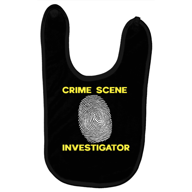 Crime Scene Investigator Private Detective Secret Spy T Shirt Baby Bibs by sugruewxrivestsxe | Artistshot