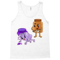 Funny Peanut Butter   Peanut Butter Jelly T Shirt Tank Top | Artistshot