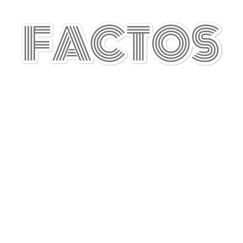 Factos Sticker | Artistshot