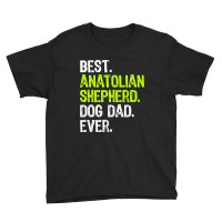 Anatolian Shepherd Dog Dad Fathers Day Dog Lovers T Shirt Youth Tee | Artistshot