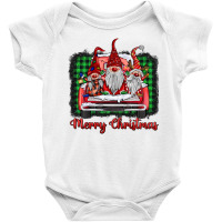 Merry Christmas Truck Gnomes Baby Bodysuit | Artistshot