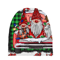 Merry Christmas Truck Gnomes Baby Beanies | Artistshot