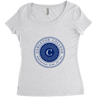 Carleton College Women's Triblend Scoop T-shirt | Artistshot