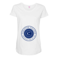 Carleton College Maternity Scoop Neck T-shirt | Artistshot