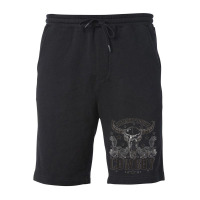 Western Bull Skull Simmer Down Cowboy Cowgirl Country Fleece Short | Artistshot