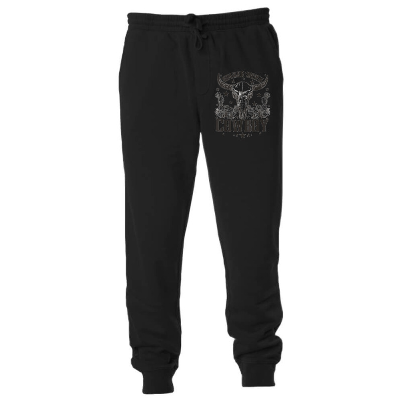 Western Bull Skull Simmer Down Cowboy Cowgirl Country Unisex Jogger | Artistshot