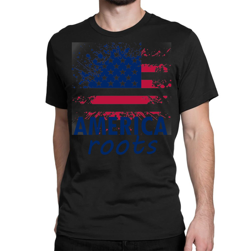 America Root Classic T-shirt by cogentprint | Artistshot