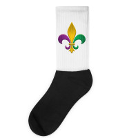 Awesome Mardi Gras Shirt New Orleans Party Idea Socks | Artistshot