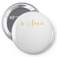 Be Greater Than Average Funny Calculus Gift T Shirt Pin-back Button | Artistshot